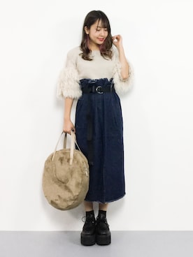 E R Uさん(レディース・157cm)の秋コーディネート