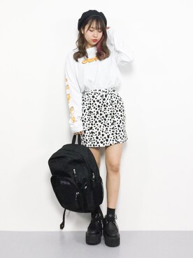 エル 🍒さん（レディース・157cm）の秋コーディネート