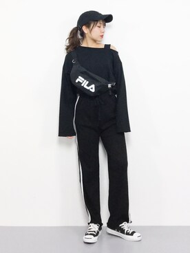 E R Uさん（レディース・157cm）の秋コーディネート