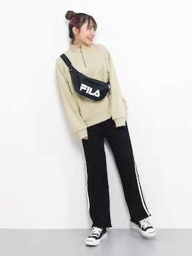 エル 🍒さん（レディース・157cm）の秋コーディネート