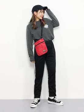 エル 🍒さん(レディース・157cm)の秋コーディネート