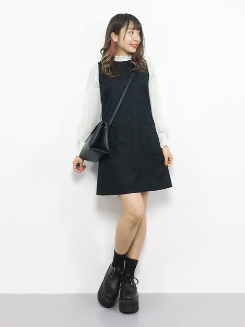Zozotownエルさんのワンピースを使ったコーディネート Zozotown Zozotownエルさんのワンピースを使ったコーディネート Zozotown