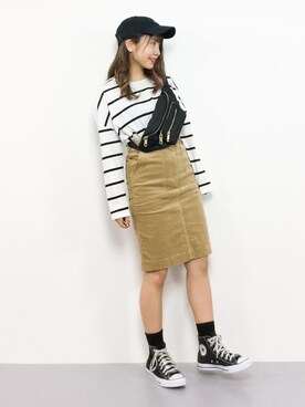 E R Uさん(レディース・157cm)の秋コーディネート