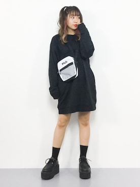 E R Uさん（レディース・157cm）の秋コーディネート