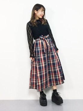 E R Uさん(レディース・157cm)の秋コーディネート