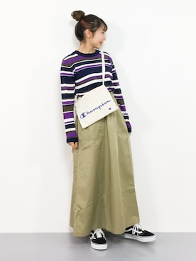 E R Uさん（レディース・157cm）の秋コーディネート