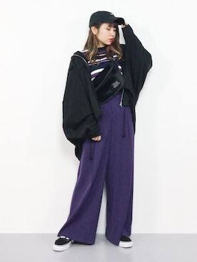 E R Uさん（レディース・157cm）の秋コーディネート