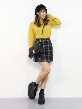 E R Uさん(レディース・157cm)の秋コーディネート