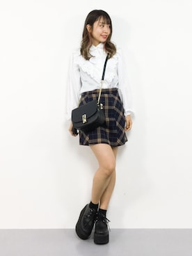 E R Uさん(レディース・157cm)の秋コーディネート