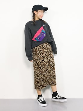 エル 🍒さん（レディース・157cm）の秋コーディネート