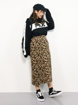 エル 🍒さん（レディース・157cm）の秋コーディネート