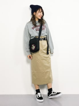 E R Uさん(レディース・157cm)の秋コーディネート