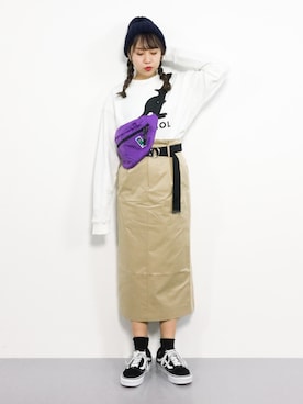 E R Uさん（レディース・157cm）の秋コーディネート