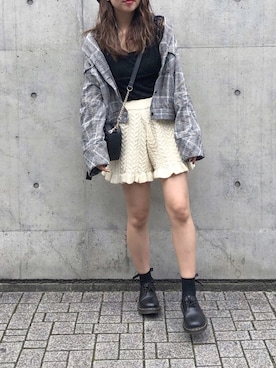 E R Uさん（レディース・157cm）の秋コーディネート