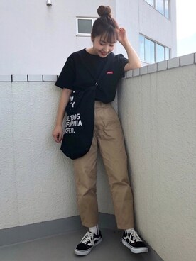 エル 🍒さん(レディース・157cm)の秋コーディネート