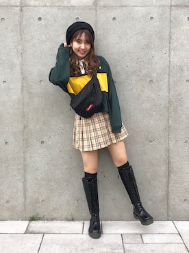 E R Uさん（レディース・157cm）の秋コーディネート