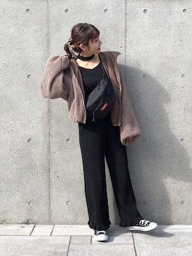 エル 🍒さん(レディース・157cm)の冬コーディネート