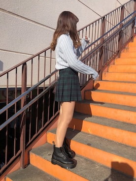 「ウエストイン」｜「アイテム（その他）」を使った、エル 🍒さん（レディース・157cm）の冬コーディネート