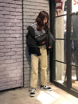 「zozoheat」｜E R Uさん（レディース・157cm）の冬コーディネート