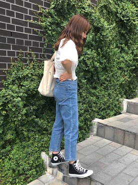 エル 🍒さん（レディース・157cm）の春コーディネート