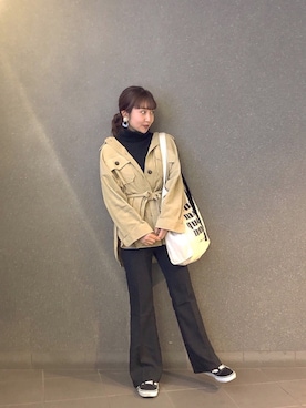 E R Uさん（レディース・157cm）の秋コーディネート