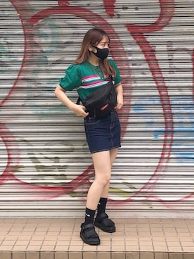 E R Uさん(レディース・157cm)の夏コーディネート