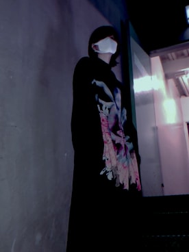 「BLACK Scandal Yohji Yamamoto（ブラックスキャンダルヨウジヤマモト）のアイテム」を使った、hさん（メンズ・170cm）の夏コーディネート
