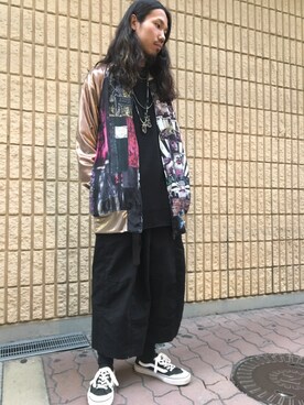 「GUIDI（グイディ）のアイテム」を使った、AOKIFLASH‼︎!さん（メンズ・166cm）の秋コーディネート
