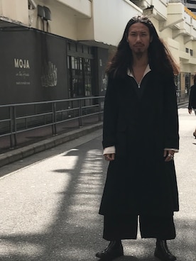 「Azuma.（アズマ）のアイテム（パンツ）」を使った、AOKIFLASH‼︎!さん（メンズ・166cm）の秋コーディネート