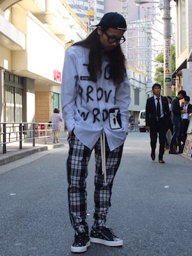 AOKIFLASH‼︎!さん（メンズ・166cm）の春コーディネート