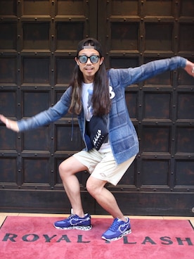 「DEUS EX MACHINA（デウスエクスマキナ）のアイテム（パンツ）」を使った、AOKIFLASH‼︎!さん（メンズ・166cm）の春コーディネート