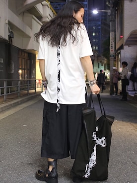 「ビッグトート」｜AOKIFLASH‼︎!さん（メンズ・166cm）の春コーディネート