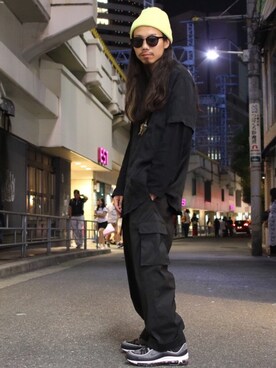 「08sircus（ゼロエイトサーカス）のアイテム」を使った、AOKIFLASH‼︎!さん（メンズ・166cm）の春コーディネート