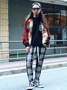 AOKIFLASH‼︎!さん（メンズ・166cm）の夏コーディネート