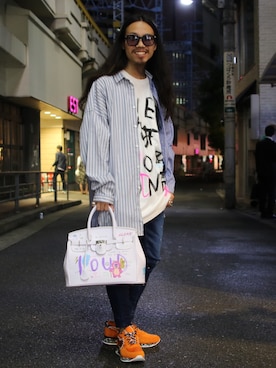 AOKIFLASH‼︎!さん（メンズ・166cm）の夏コーディネート