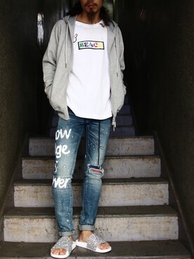 AOKIFLASH‼︎!さん（メンズ・166cm）の夏コーディネート