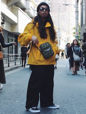 「READY MADES（レディーメイド）のアイテム」を使った、AOKIFLASH‼︎!さん（メンズ・166cm）の秋コーディネート