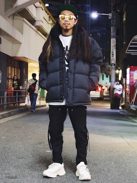 「UEG（ユーイージー）のアイテム」を使った、AOKIFLASH‼︎!さん（メンズ・166cm）の秋コーディネート