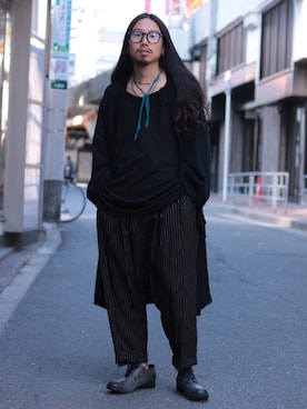 「TOM FORD」｜AOKIFLASH‼︎!さん（メンズ・166cm）の春コーディネート