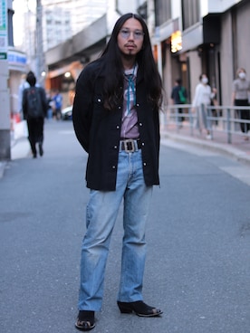 AOKIFLASH‼︎!さん（メンズ・166cm）の春コーディネート