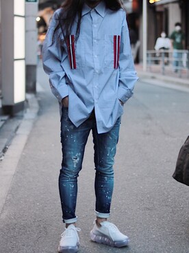 AOKIFLASH‼︎!さん(メンズ・166cm)の夏コーディネート