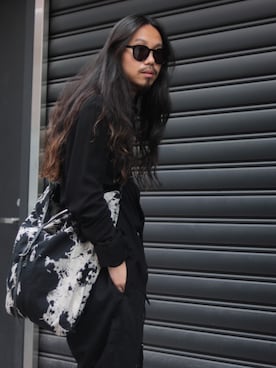 「KMRii（ケムリ）のアイテム（パンツ）」を使った、AOKIFLASH‼︎!さん（メンズ・166cm）の夏コーディネート