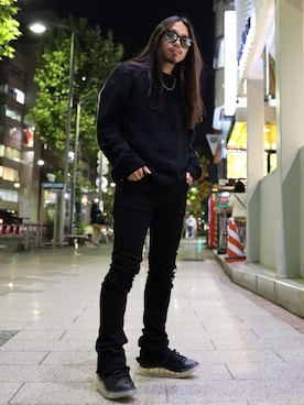 「RtA（アールティーエー）のアイテム」を使った、AOKIFLASH‼︎!さん（メンズ・166cm）の秋コーディネート