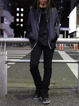 「RtA（アールティーエー）のアイテム」を使った、AOKIFLASH‼︎!さん（メンズ・166cm）の秋コーディネート