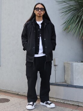 「STUD MUFFIN」｜「アイテム（ブルゾン）」を使った、AOKIFLASH‼︎!さん（メンズ・166cm）の秋コーディネート