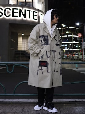 「A.A.Spectrum（エーエースペクトラム）のアイテム」を使った、AOKIFLASH‼︎!さん（メンズ・166cm）の冬コーディネート