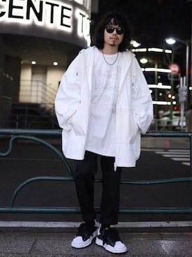 「A.A.Spectrum（エーエースペクトラム）のアイテム」を使った、AOKIFLASH‼︎!さん（メンズ・166cm）の冬コーディネート