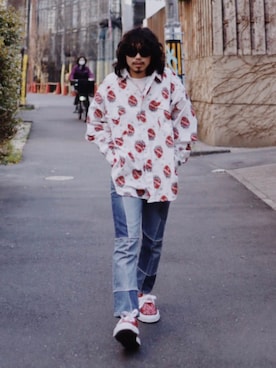 「TAKAHIROMIYASHITATheSoloIst.（タカヒロミヤシタザソロイスト）のアイテム（シューズ）」を使った、AOKIFLASH‼︎!さん（メンズ・166cm）の春コーディネート
