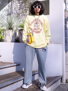 「MONCLER GENIUS（モンクレールジーニアス）のアイテム」を使った、AOKIFLASH‼︎!さん（メンズ・166cm）の春コーディネート