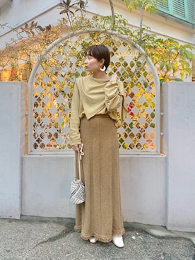 ogaさん（レディース・147cm）の春コーディネート